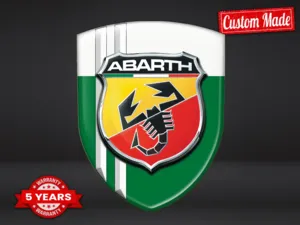 Fiat Abarth Autodesign Stabil Luxus Modern Pro Aufkleber